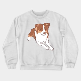 Red Tri Aussie Crewneck Sweatshirt